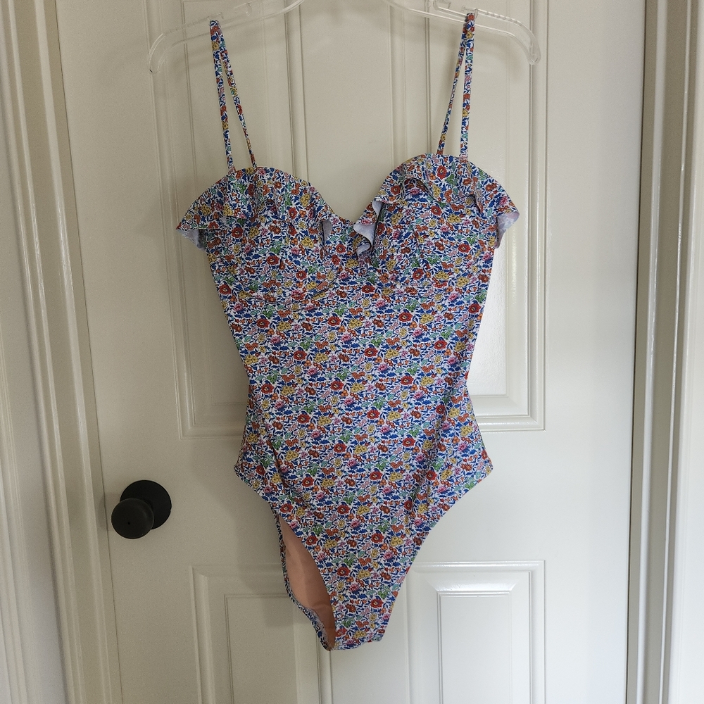 Gorgeous J Crew swimsuit.  Excellent condition.  Size 10.